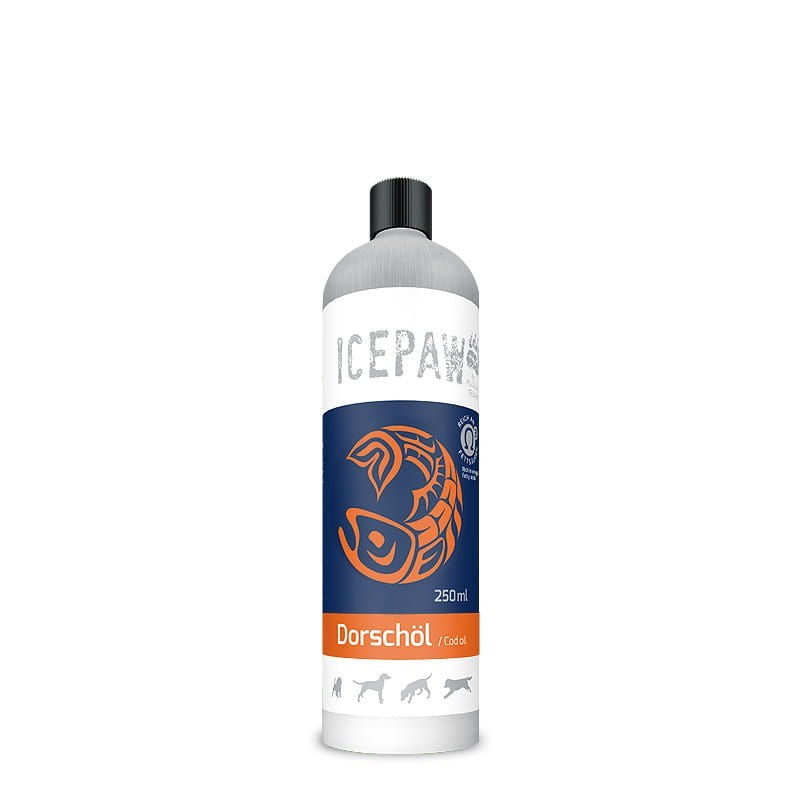 Icepaw High Premium - olej z dorsza 100% 250 ml