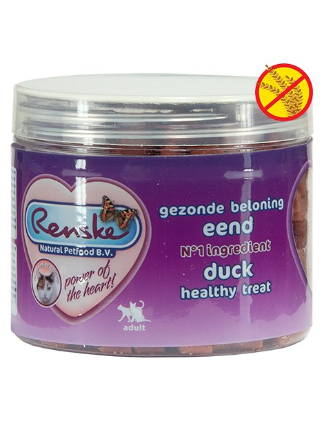 Renske Cat Healthy Treat Duck - przysmaki dla kotów - kaczka (100 g)