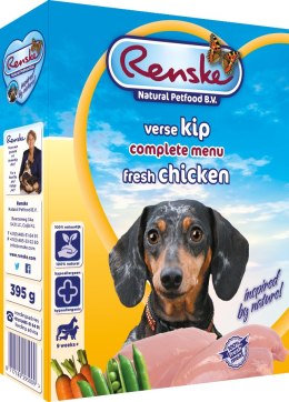 Renske Dog fresh meat chicken - świeżo mięso kurczak dla psów 395 g