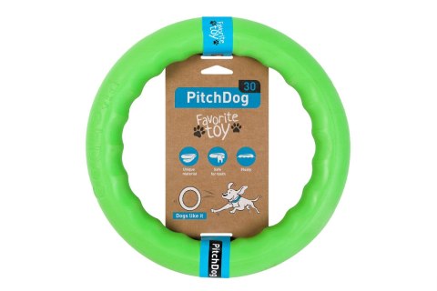 Ring PitchDog - dla psów dużych ras zielony 30 cm