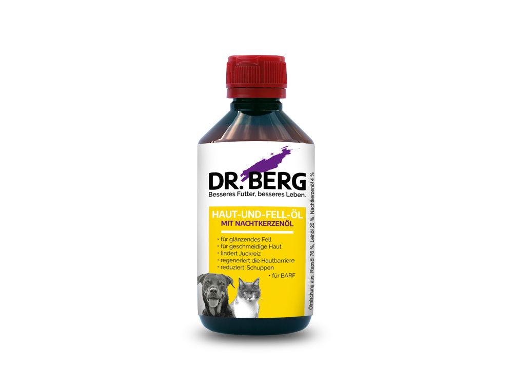 DR.BERG „Skóra i sierść" z olejem z wiesiołka (250 ml)