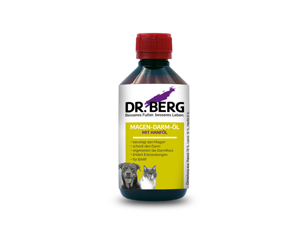 DR.BERG „Żołądek i jelita" z olejem konopnym (250 ml)