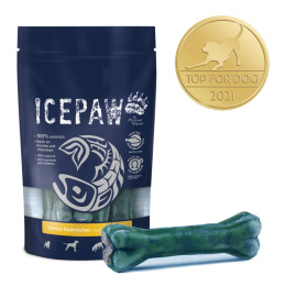 ICEPAW Dental- Kauknochen – dentystyczna kość do żucia z szałwią dla psów ( 4 szt., ok. 250g)