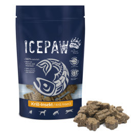 ICEPAW Krill-Insekt - przysmaki z owadów i krylem dla psów (200g)