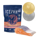 Icepaw High Premium - czysty łosoś dla psów 100% (opak.zbiorcze 12 szt. x100g)