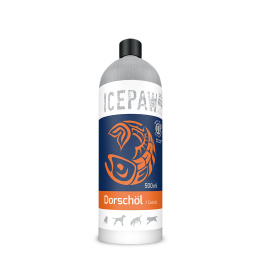 Icepaw High Premium - olej z dorsza 100% (500 ml)