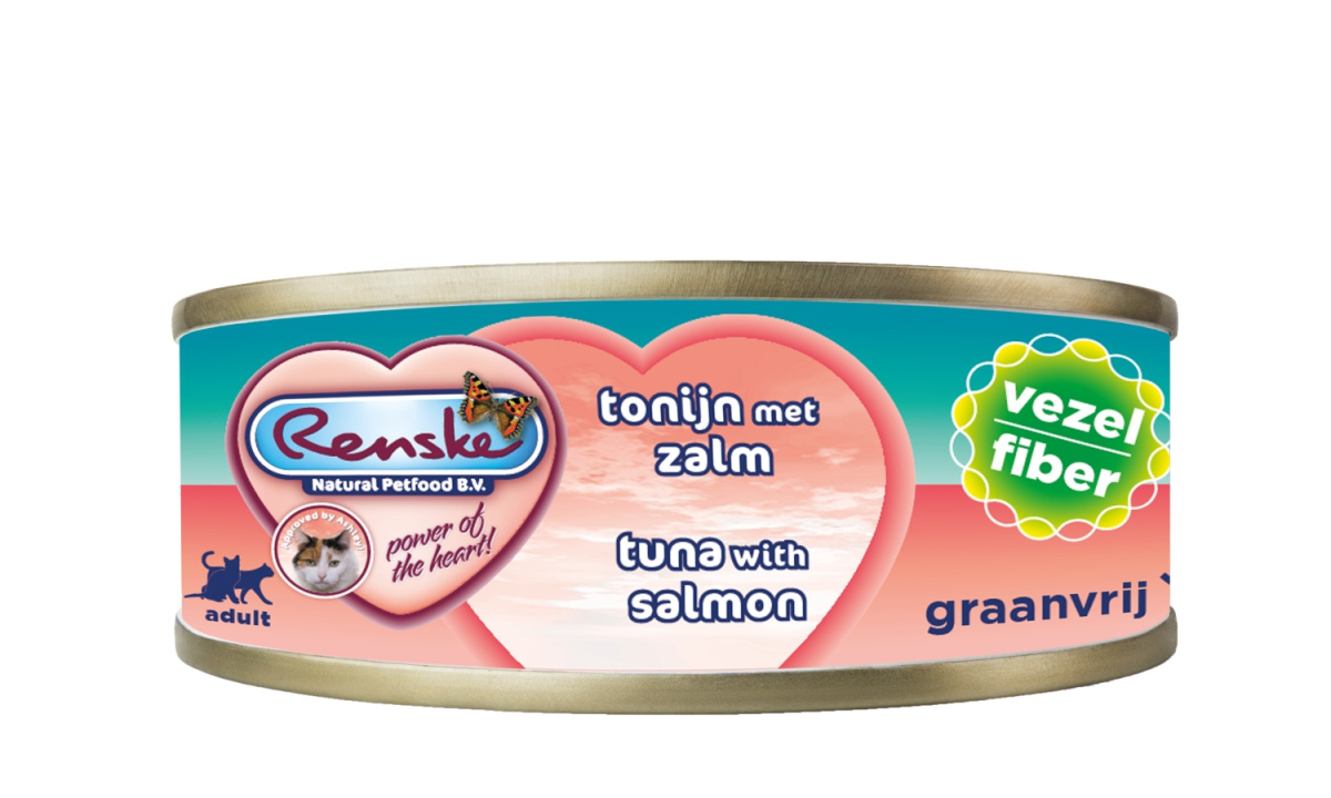Renske Cat fresh tuna with salmon - tuńczyk z łososiem, uzupełniająca, filety (70g)