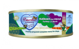 Renske Turkey with duck – świeży indyk z kaczką dla psów (95g)