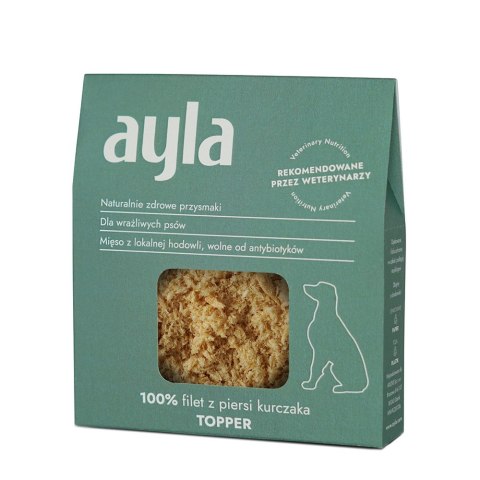 AYLA Filet z piersi kurczaka - topper - dosmaczacz liofilizowany dla psów (28g)