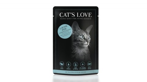 CAT'S LOVE Lachs Pur- łosoś w naturalnej galaretce ( 85g)