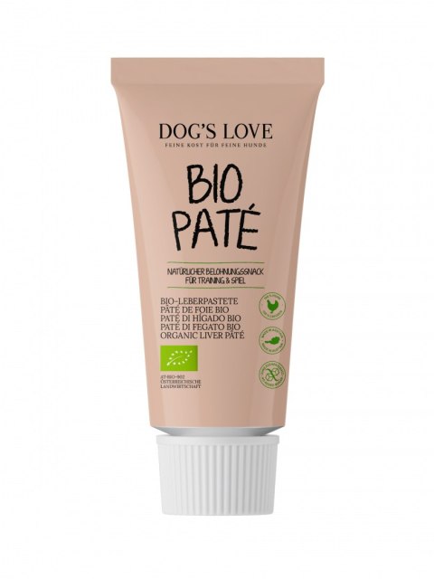 DOG'S LOVE BIO Pate - ekologiczna pasta mięsna dla psa (80g)