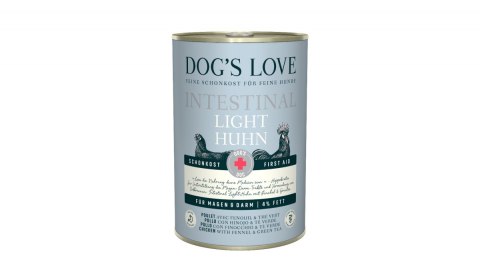 DOG'S LOVE Intestinal Light - karma dla psa z problemami jelitowymi i żołądkowymi (400g)