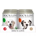 DOG'S LOVE Multipack zestaw karmy dla psa (6 puszek 800g)