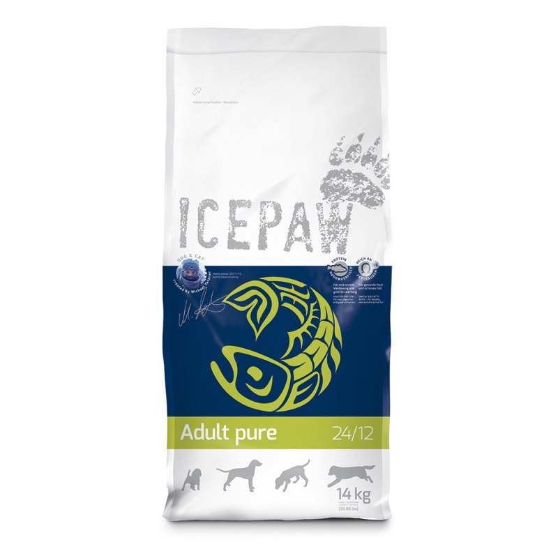 ICEPAW Adult Pure śledż karma dla dorosłych psów (14 kg)