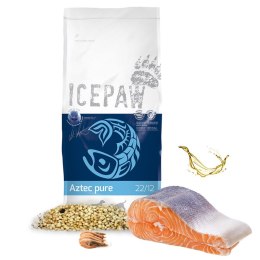 ICEPAW Aztec Pure - łosoś z krylem i amarantus - karma dla dorosłych psów (14 kg)