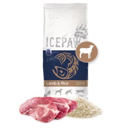 ICEPAW Lamb Rice - jagnięcina - niskokaloryczna karma dla psów (2 kg)