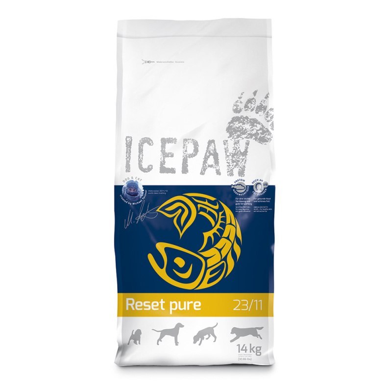 ICEPAW Reset Pure śledź karma dla psów z nietolerancją pokarmową (14 kg)