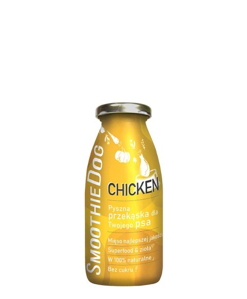 SmoothieDog Chicken - smoothie dla psa kurczak z warzywami (250ml)
