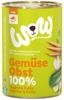 WOW Gemüse Obst - warzywa i owoce karma warzywna dla psa (400g)