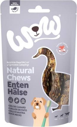 WOW Natural Chews Entenhӓlse - suszone szyje kacze (250g)