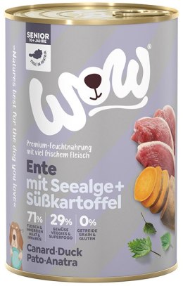 WOW Senior Ente - kaczka z algami i batatami (400g)