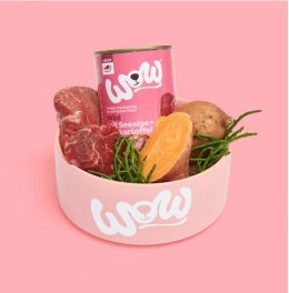 WOW Wild - dziczyzna z algami i batatami (400g)