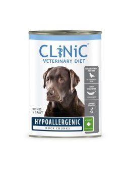 CLiNiC Veterinary Diet Dog Hypoallergenic Duck 415g - mokra karma weterynaryjna dla psów