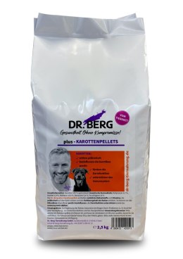 DR.BERG plus Karotten - suszona marchew dla psa (2,5 kg)