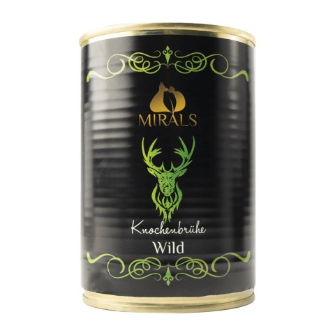 MIRALS Knochenbrühe Wild - bulion kolagenowy z kości dziczyzny (400ml)