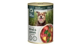 PURE NATURE DOG Rind Lamm - wołowina i jagnięcina z ziemniakami i algami dla dorosłych psów (400g)