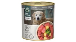 PURE NATURE DOG Senior Rind Pur - wołowina z ziemniakami i algami dla psa seniora (800g)