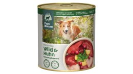 PURE NATURE DOG Wild Huhn - dziczyzna i kurczak z żurawiną dla dorosłych psów (800g)