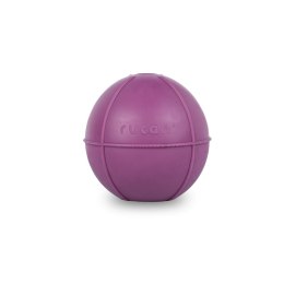RUCAN BALL Small Purple - S, bardzo twarda, fioletowa piłka na przysmaki dla psa