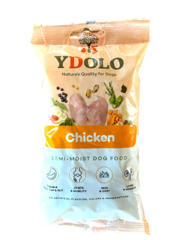YDOLO Chicken - kurczak i ryby - półwilgotna karma dla psa (100g)
