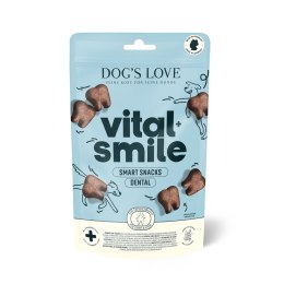 DOG'S LOVE VITAL+ Smile Dental - zdrowe zęby i świeży oddech przysmaki funkcjonalne dla psa (150g)