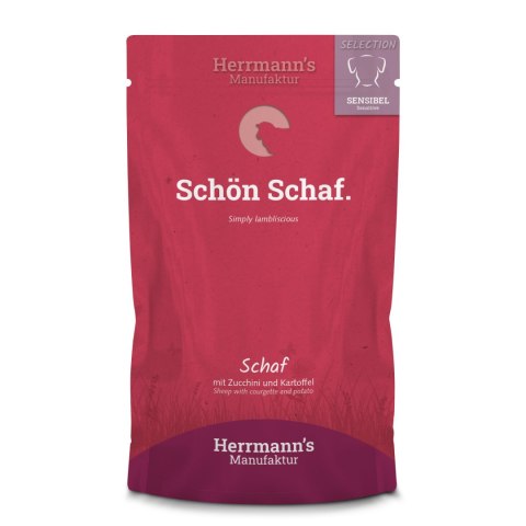 HERRMANN'S Selection Sensitive Dog Schaf - baranina z cukinią (150g)