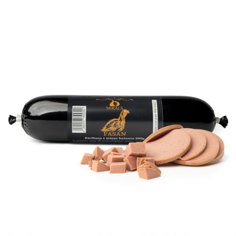 MIRALS Fasan - kiełbasa z mięsa bażanta (200g)