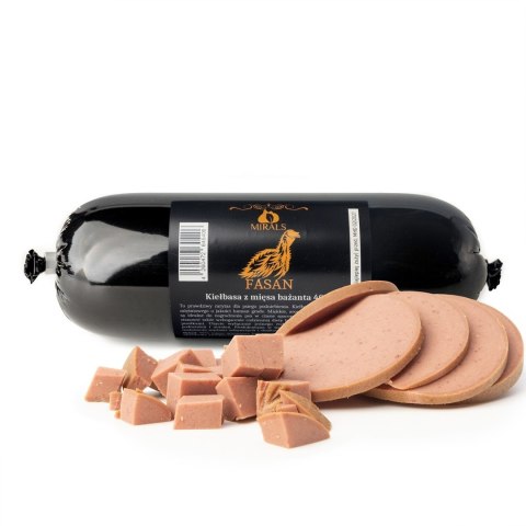 MIRALS Fasan - kiełbasa z mięsa bażanta (400g)