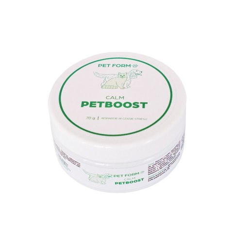 PET FORM LABS PETBOOST Calm - na uspokojenie dla psa i kota (70g)