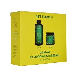 PET FORM LABS Zestaw na zdrowe starzenie (90ml+150ml)