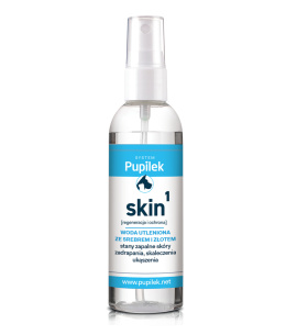 PUPILEK SKIN 1- tonik pielęgnacyjny z wodą utlenioną, złotem i srebrem (100 ml)