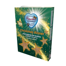 RENSKE Dog Christmas Dinner - gulasz z kaczki i dziczyzny z morelami (395g)