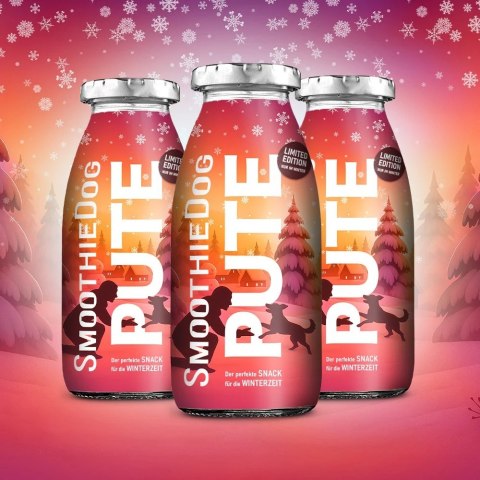 SmoothieDog Winter Pute - smoothie dla psa indyk z warzywami (250ml)