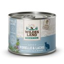 WILDES LAND CAT Classic Forelle Lachs - pstrąg i łosoś z żurawiną (185g)