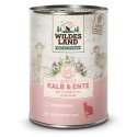 WILDES LAND CAT Classic Kalb Ente - cielęcina i kaczka z żurawiną (400g)