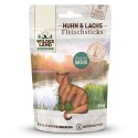 WILDES LAND CAT Fleischsticks Huhn Lachs - patyczki z kurczaka i łososia (50g)