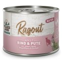 WILDES LAND CAT Ragout Rind Pute - wołowina z indykiem (180g)