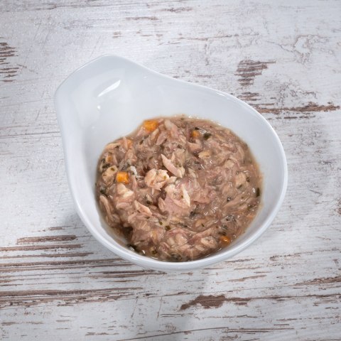 WILDES LAND CAT Thunfisch Lachs Filet - filety z tuńczyka i łososia (80g)