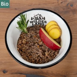WILDES LAND DOG BIO Lamm - bio jagnięcina z marchewką i jabłkami (125g)