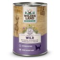 WILDES LAND DOG Classic Wild - dziczyzna z dynią, żurawiną i ziołami (400g)